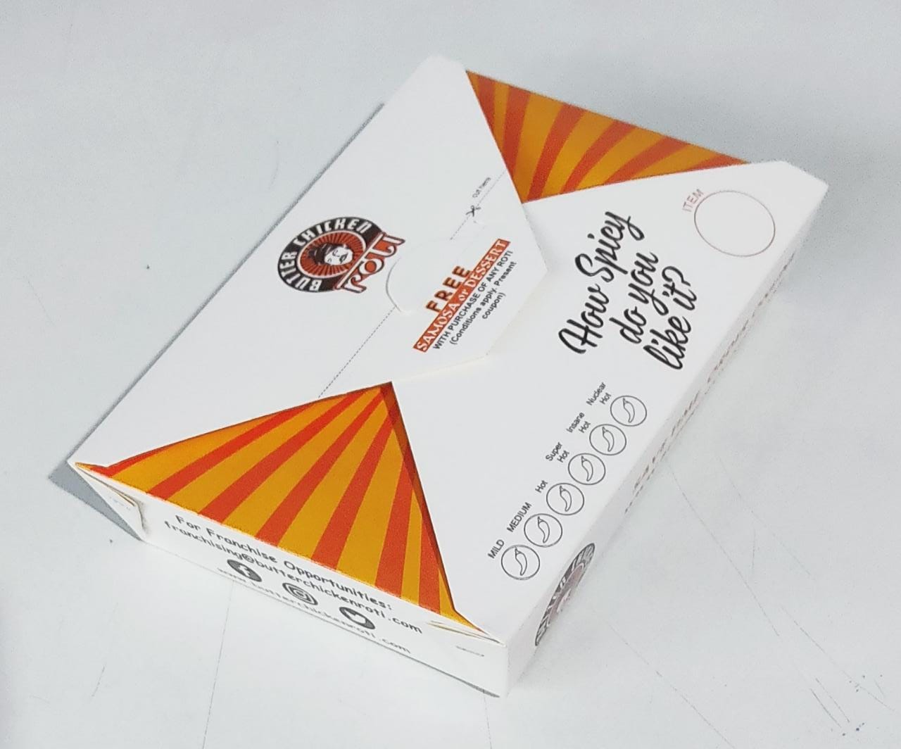 Printed Takeaway Boxes